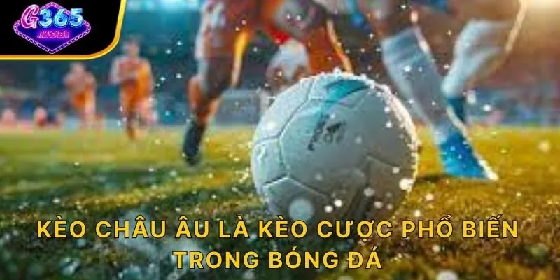 Kèo châu Âu là kèo cược phổ biến trong bóng đá