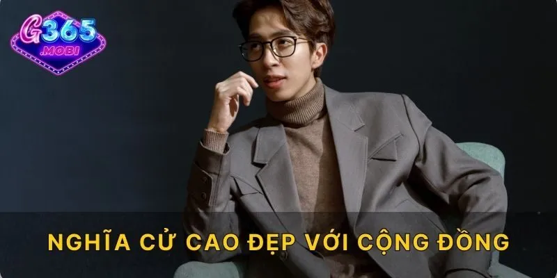 Nghĩa cử cao đẹp với cộng đồng