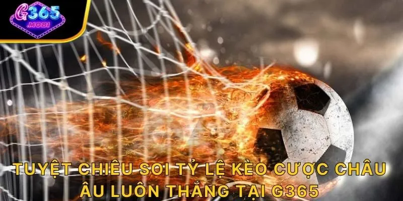 Tuyệt chiêu soi tỷ lệ kèo cược châu Âu luôn thắng tại G365